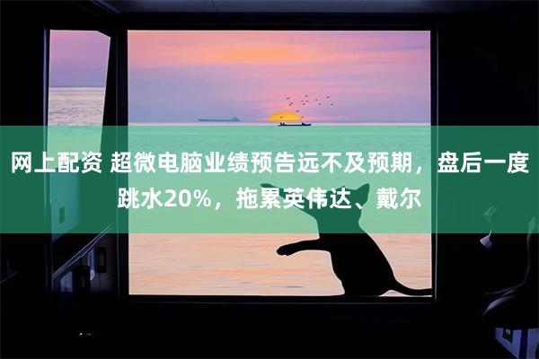 网上配资 超微电脑业绩预告远不及预期，盘后一度跳水20%，拖累英伟达、戴尔