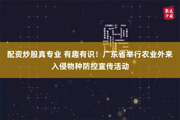 配资炒股真专业 有趣有识！广东省举行农业外来入侵物种防控宣传活动