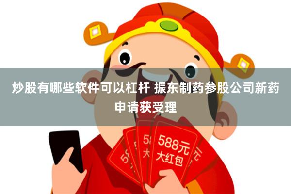 炒股有哪些软件可以杠杆 振东制药参股公司新药申请获受理